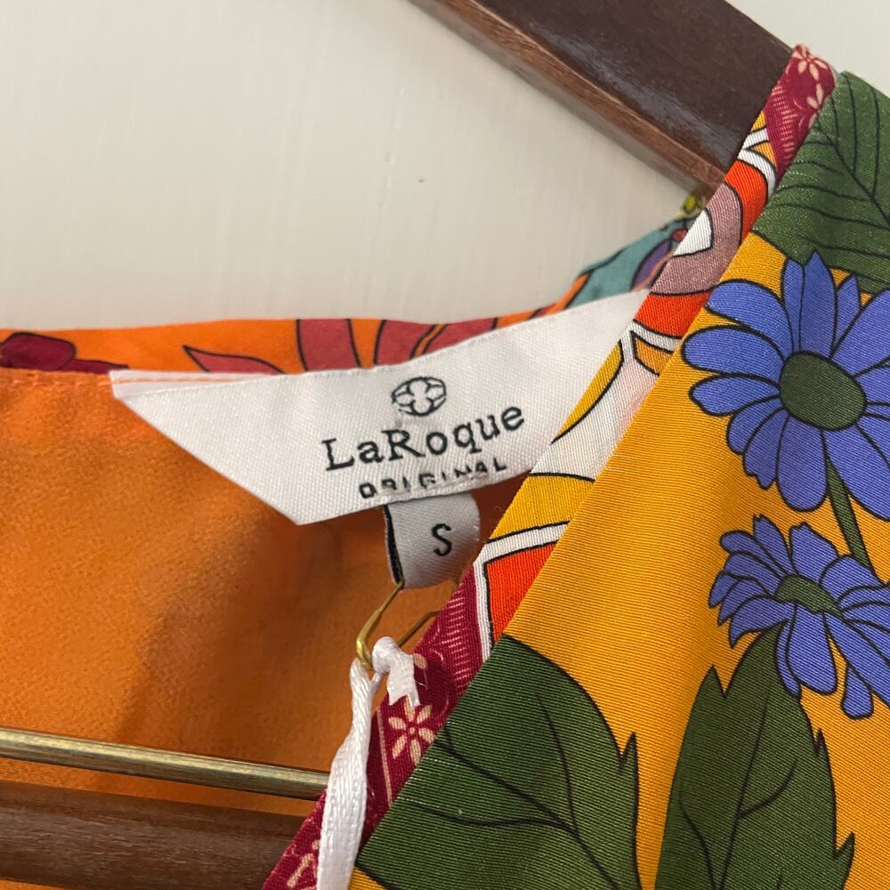 LaRoque Emma Dress Size Small Patchwork Design NWT - Picture 5 of 6